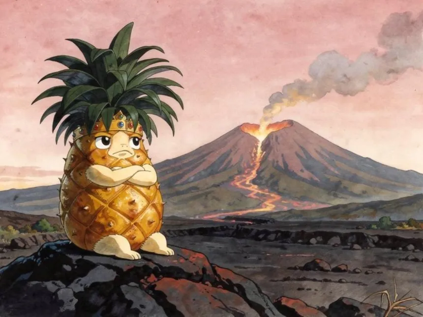 The Supreme Pineapple, after the fight