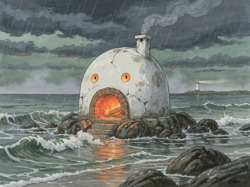 The Oven, on arrival