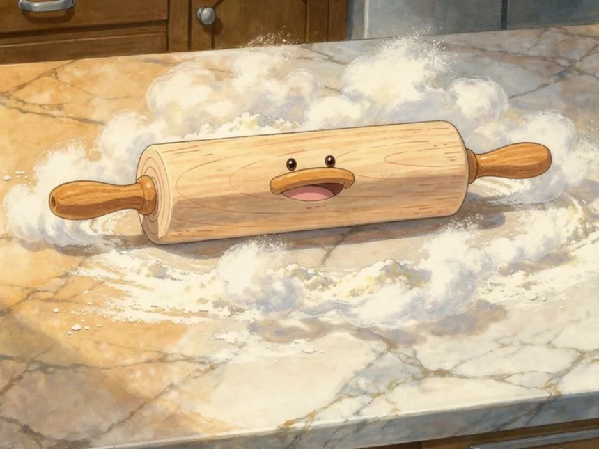 The Rolling Pin, on arrival