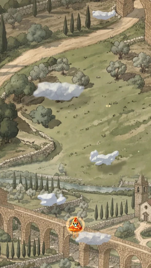 The Aqueduct — follow the water down to the city