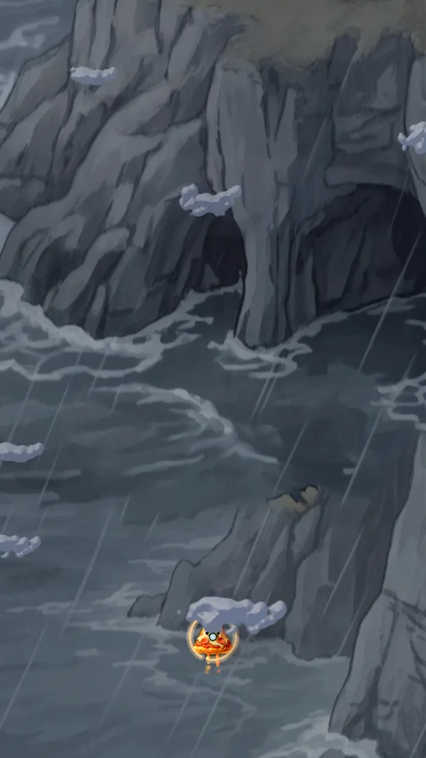 The Storm — the weather turns out at sea