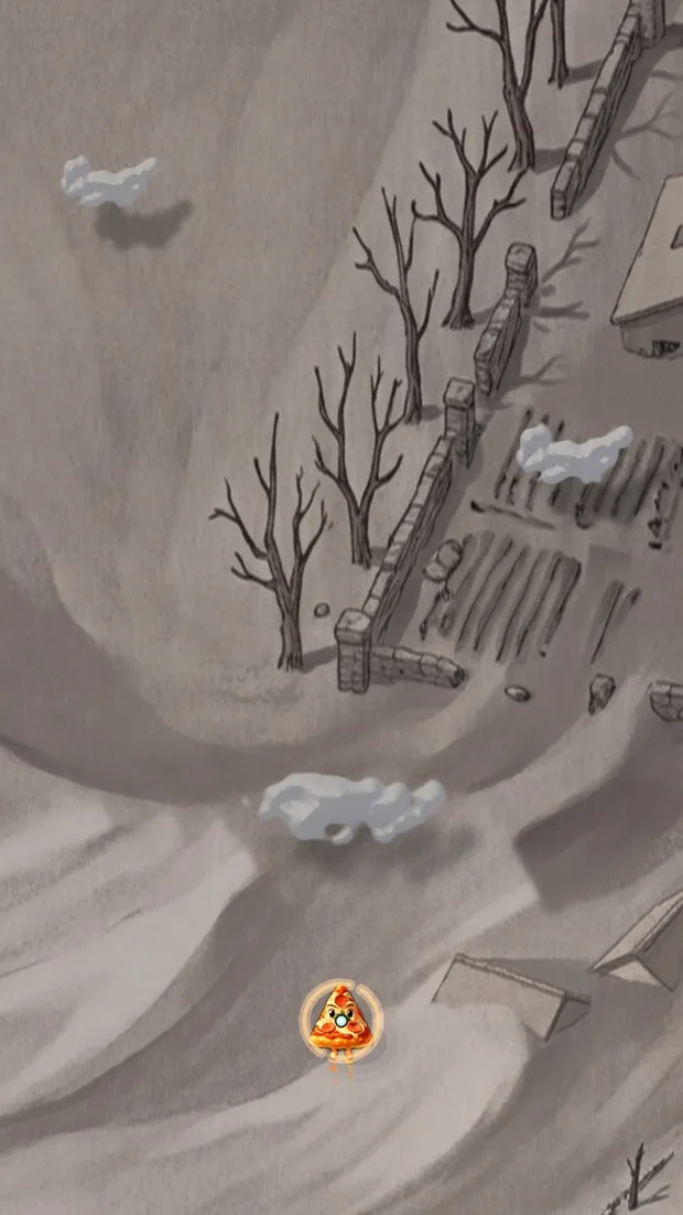 The Buried Villages — everything set in ash